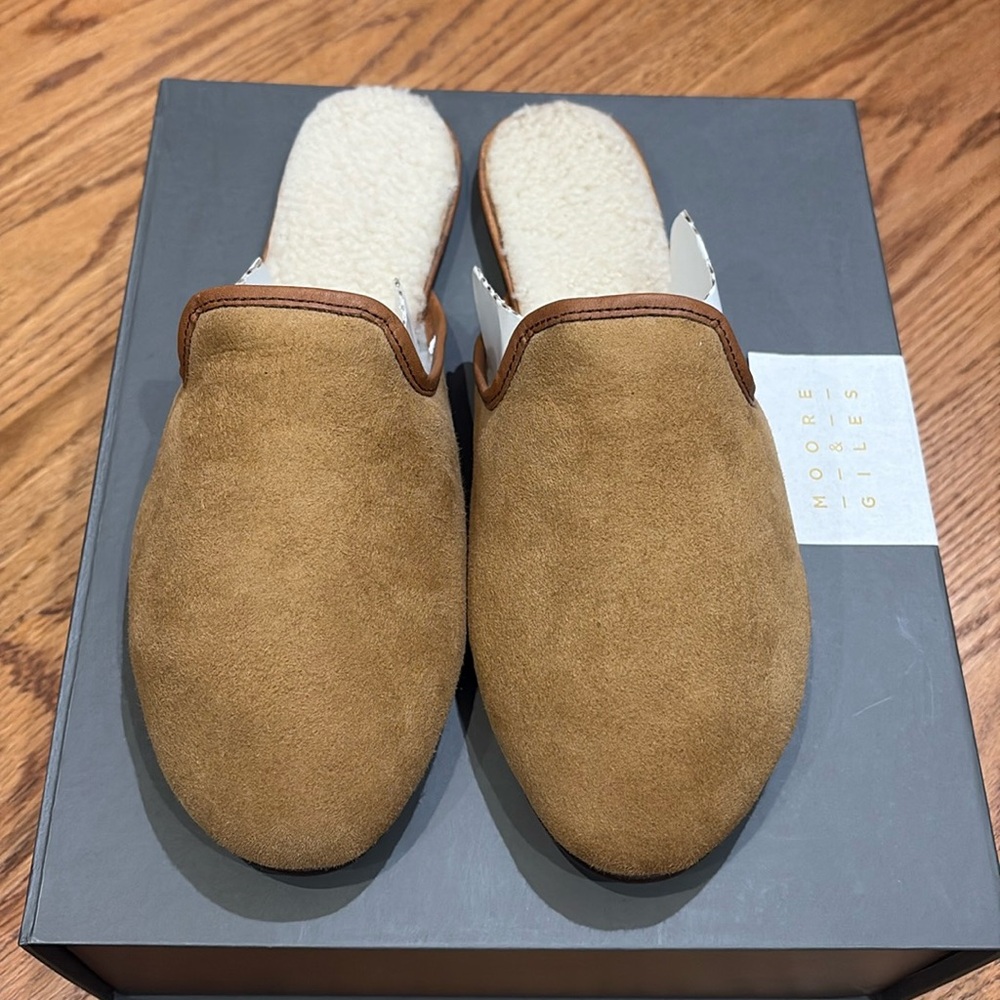 NWT Moore and Giles slippers